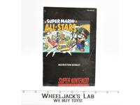 Super Mario All Stars Instruction Manual Only SNES Super Nintendo
