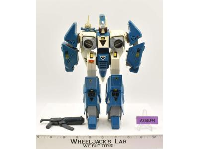 Large Blue Alpha Robotech Gakken 1985 Matchbox Macross Vintage Action Figure