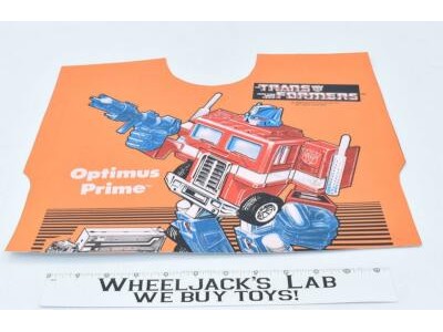 Prototype Proof OPTIMUS PRIME Artwork Collegeville Vintage 1984 G1 Transformers