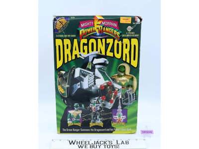 Dragonzord & Green Ranger Complete Mighty Morphin Power Rangers 1993 Bandai