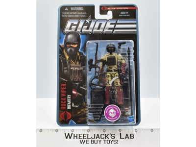Rock Viper Infantry G.I. Joe Pursuit of Cobra 2010 Hasbro NEW SEALED MOSC