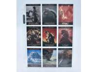Lot of 92 Godzilla Japanese Trading Cards 1996 Bandai Carddass Masters