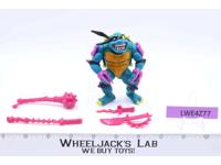 Slash 100% Complete Teenage Mutant Ninja Turtle TMNT Playmates 1990 Vintage