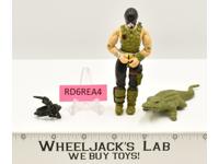 Croc Master V1 G.I. Joe 1987 Hasbro Vintage Action Figure