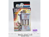Check Point Alpha Station Unit 100% Complete W/ Box GI Joe 1985 Action Figure