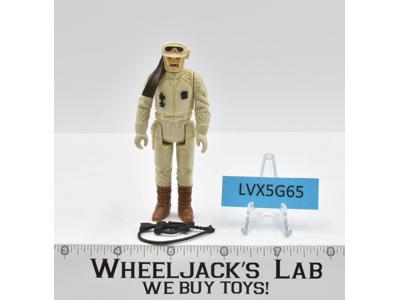 Hoth Rebel Commander 100% Complete ESB Star Wars 1980 Kenner Figure NO REPRO