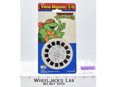 View Master 3-D Reels Pictures MOSC TMNT Tyco 1990 Mirage Studios