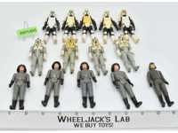 Lot #8 Of 14 Biker Scout AT-At Drivers Death Commanders Star Wars 1980's Kenner