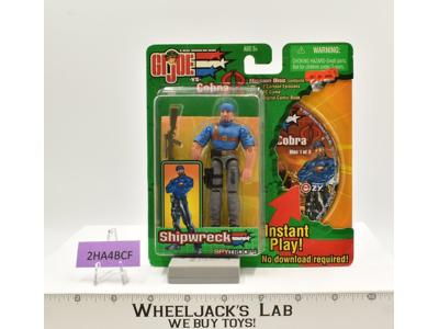 Shipwreck W/Mission Disc GI Joe Spytroops 2003 Hasbro NEW MOSC SEALED
