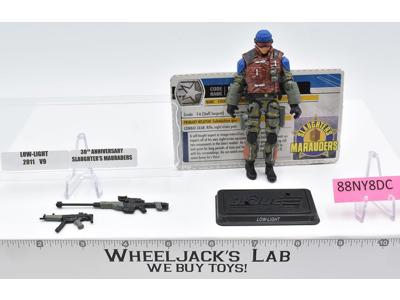 Low Light v9 100% Complete G.I. Joe Slaughter's Marauders 2011 Hasbro Figure