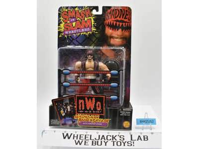 Macho Man Randy Savage Smash 'N Slam Wrestlers NWO WCW 1999 Toybiz NEW MOSC