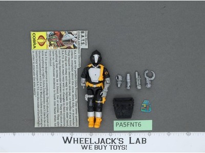 B.A.T.S. V1 100% Complete G.I. Joe 1986 Hasbro Vintage Action Figure