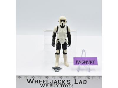 Biker Scout 100% Complete Star Wars ROTJ Vintage Action Figure 1983 No Repro