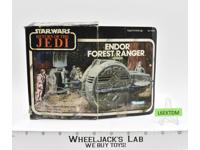 Endor Forest Ranger 100% Complete W/Box Star Wars 1983 Vintage Kenner Vehicle