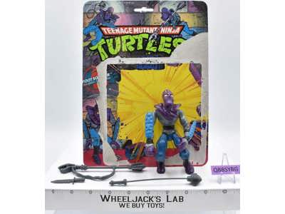 Foot Soldier W/Cardback 100% Complete TMNT 1988 Playmates Vintage Action Figure