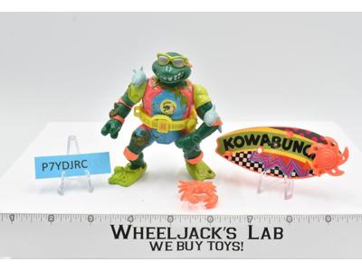 Sewer Surfer Mike 100% Complete Teenage Mutant Ninja Turtles TMNT Playmates 1990