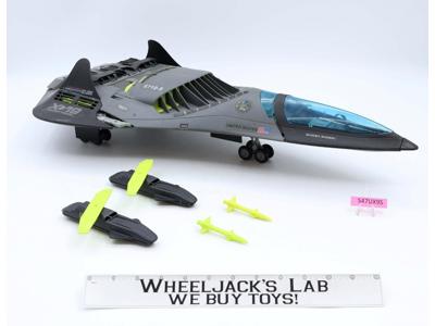 Phantom X-19 Stealth Fighter 100% Complete 1988 GI Joe Hasbro Vintage Vehicle