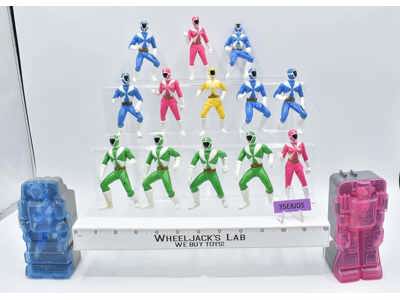 Lot of 15 Power Rangers 1990's Bandai 4" Action Figures