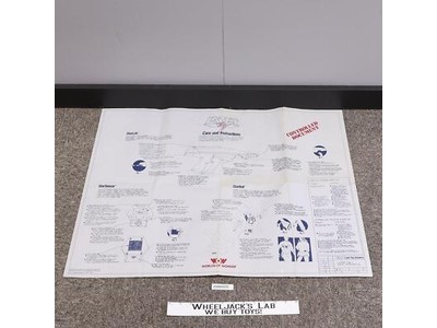 Lazer Tag Worlds Of Wonder Instruction Manual Poster 1986 Vintage Game Toy