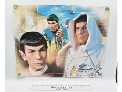 Spock Vinyl Canvas Convention Banner Vintage Star Trek Poster