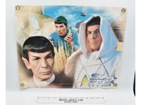Spock Vinyl Canvas Convention Banner Vintage Star Trek Poster