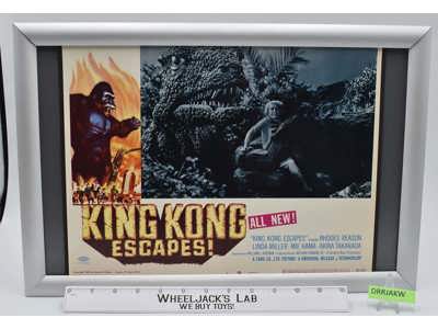 King Kong Escapes 1968 Sci-fi/Horror Movie Lobby Card Poster 11x14