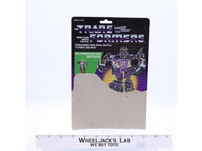 Blast Off Cardback 1986 Vintage Hasbro G1 Transformers Action Figure