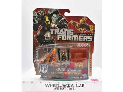 Rewind & Sunder #1 Fall Of Cybertron Transfomrers Generations 2012 Hasbro MISB