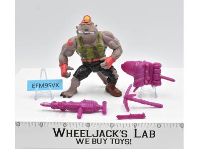 Dirtbag 100% Complete Teenage Mutant Ninja Turtles TMNT Playmates 1991 Figure