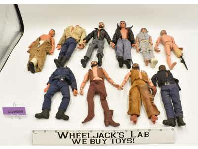 Lot of Miscellaneous Mego 8" Action Figures 1970's