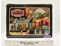 Star Wars ESB Vinyl Collector's Case TAN TRAYS W/Unused Stickers 1977 Kenner