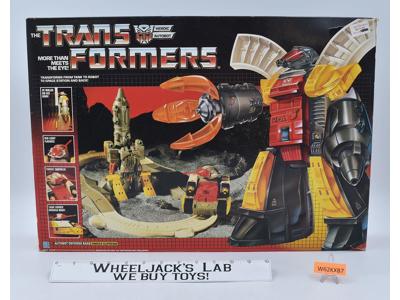 Omega Supreme WORKS Complete W/Box 1985 G1 Transformers Hasbro Action Figure