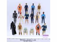 Lot of 16 Star Wars Biker Scouts 1980s Kenner Vintage Action Figures