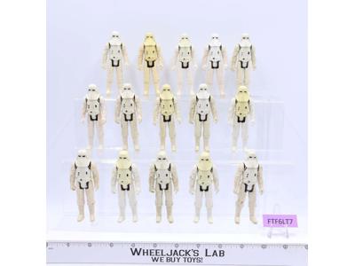 Lot of 15 Star Wars Hoth Stormtroopers 1980s Kenner Vintage Action Figures