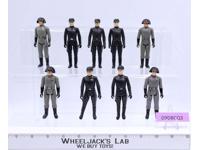 Lot of 9 Star Wars Imperial & Death Star Commanders 1980s Action Figures