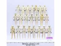 Lot of 22 Star Wars Imperial Stormtroopers 1980s Kenner Vintage Action Figures
