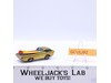 Deora Gold 1968 Redline Hot Wheels Mattel Vintage RL w/ Surfboards
