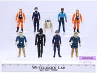 Lot of 9 Star Wars Biker Scouts 1980s Kenner Vintage Action Figures