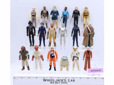 Lot of 18 Star Wars Biker Scouts 1980s Kenner Vintage Action Figures