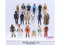 Lot of 18 Star Wars Biker Scouts 1980s Kenner Vintage Action Figures
