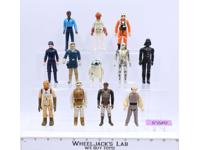 Lot of 12 Star Wars Biker Scouts 1980s Kenner Vintage Action Figures
