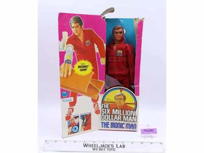Steve Austin Doll The Six Million Dollar Man Bionic Man 1975 Vintage NEW MIB