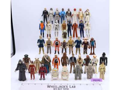 Lot of 43 Star Wars Biker Scouts 1980s Kenner Vintage Action Figures
