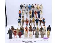 Lot of 43 Star Wars Biker Scouts 1980s Kenner Vintage Action Figures
