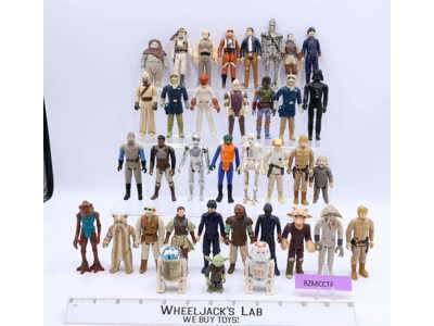 Lot of 36 Star Wars Biker Scouts 1980s Kenner Vintage Action Figures