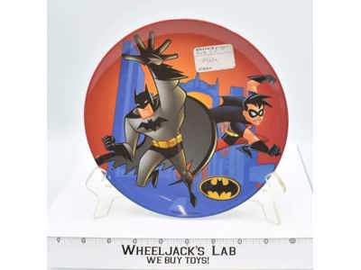 Batman & Robin DC Comics 1998 Zak Designs 8" Melamine Kids Plate