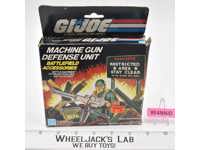 Machine Gun Defense Unit W/Box Complete GI Joe 1984 Action War Hasbro Vintage