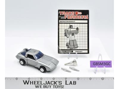 Camshaft 100% Complete 1985 G1 Transformers Mazda RX-7 Action Figure