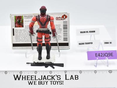 Razor Trooper v1 GI Joe Valor vs Venom 2005 Hasbro Action Figure
