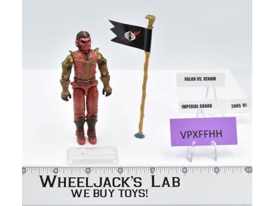 Imperial Guard v1 100% Complete GI Joe Valor vs Venom 2005 Hasbro Action Figure